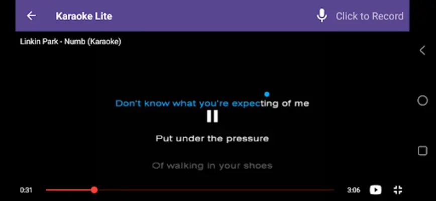 Karaoke Lite android App screenshot 5